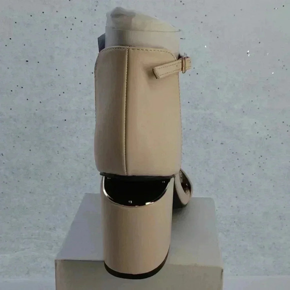 Qupid heeled ankle strap sandals - Picture 3 of 10